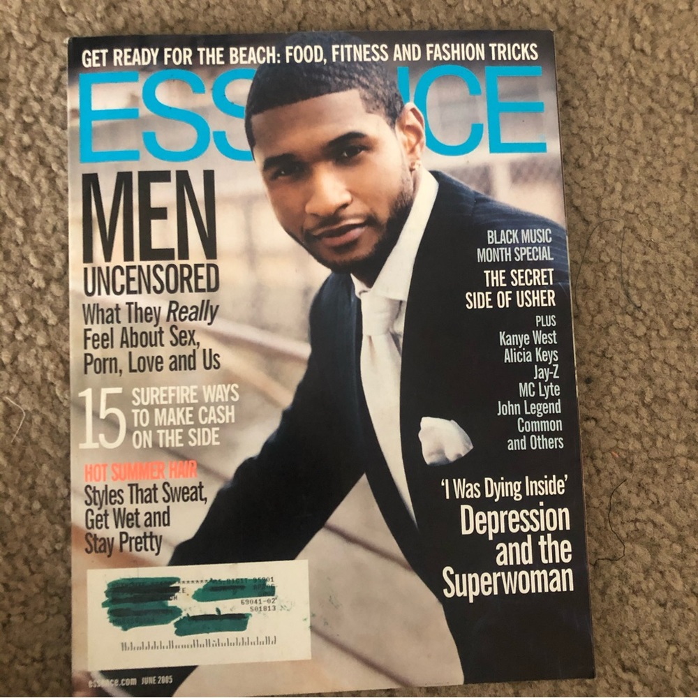 Essence Men uncensored magazine